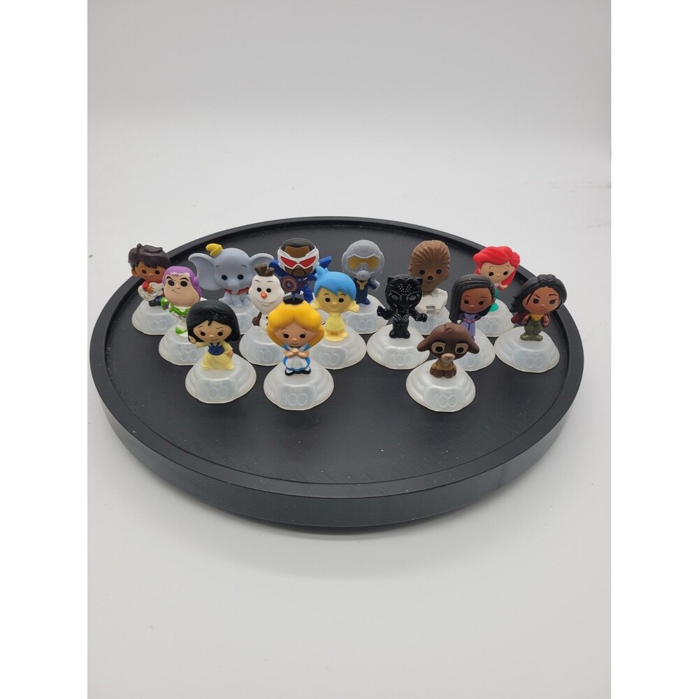 2023 Disney 100th Anniversary McDonald’s Toys Lot Of 15 All Different